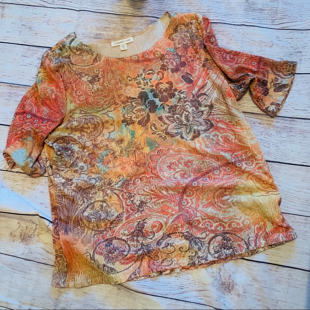 Stunning Coldwater Creek tunic size xl